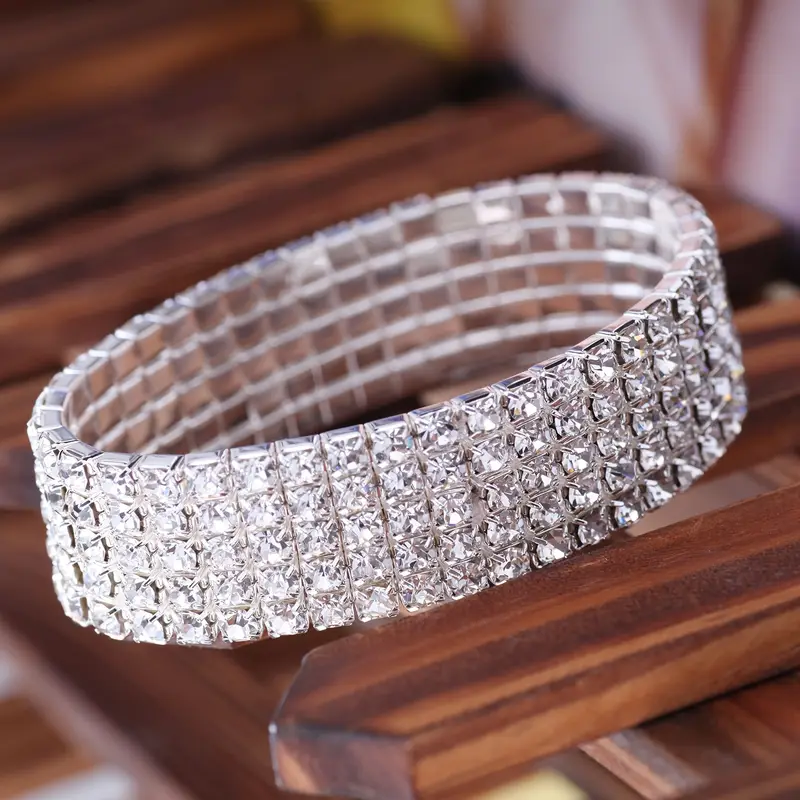 Bracelet bling silver 3